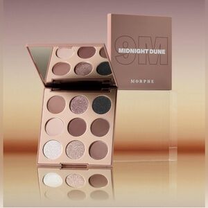 Morphe Midnight Dune Eyeshadow Palette - Neutral Pink & Brown Shades